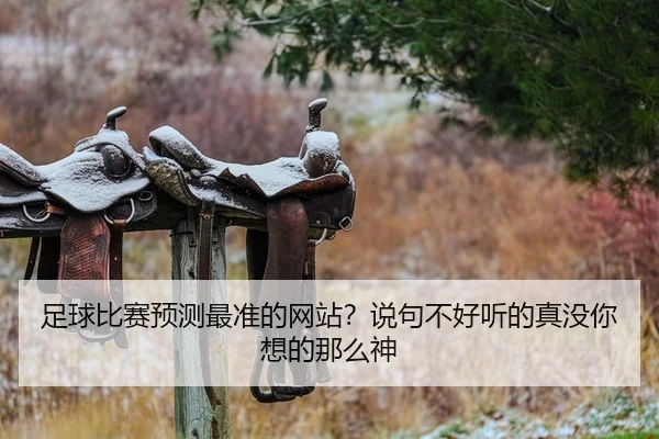足球比赛预测最准的网站？说句不好听的真没你想的那么神